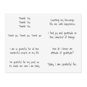 Grow Gratitude #1 - Affirmation Stickers