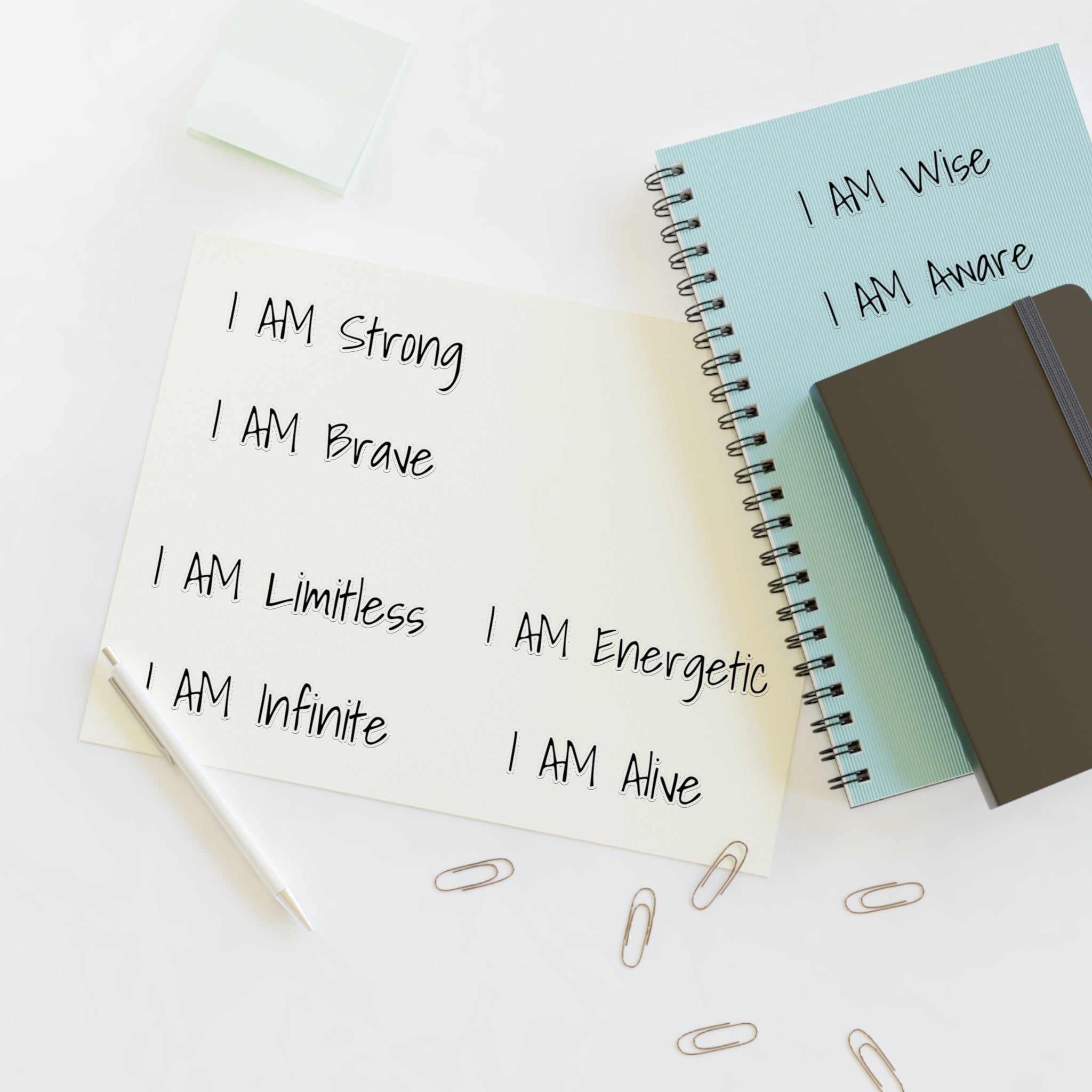 I AM Collection #2 - Affirmation Stickers